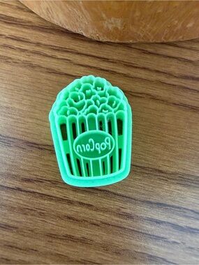 Popcorn shaped polymer clay or fondant cutter!